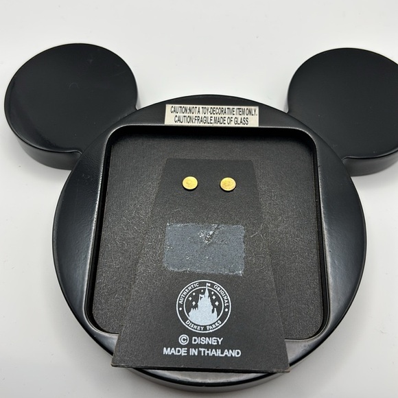 Disney Black Mickey Ears 3" Round Picture Frame - Picture 3 of 6